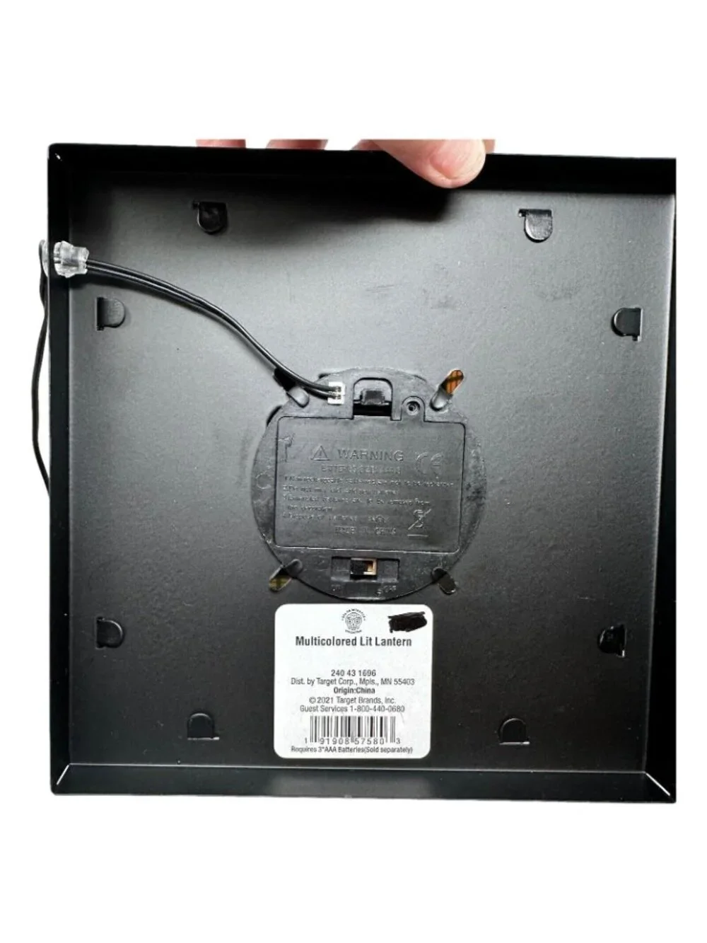 Target battery powered